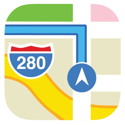 Apple Maps Logo