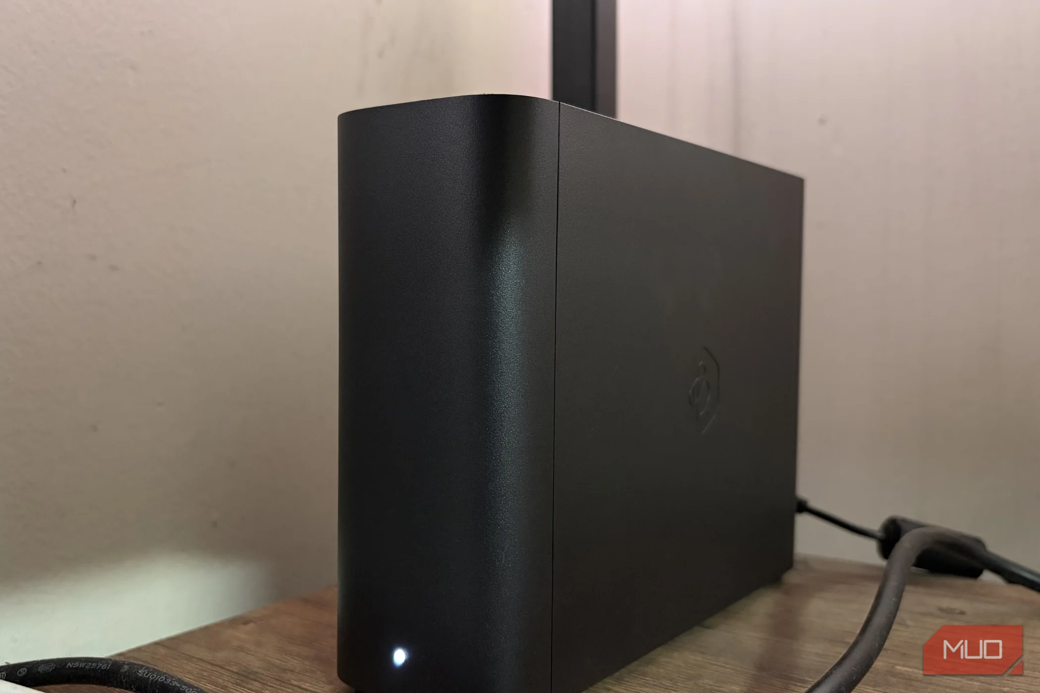 Synology BeeStation Plus NAS kept on table