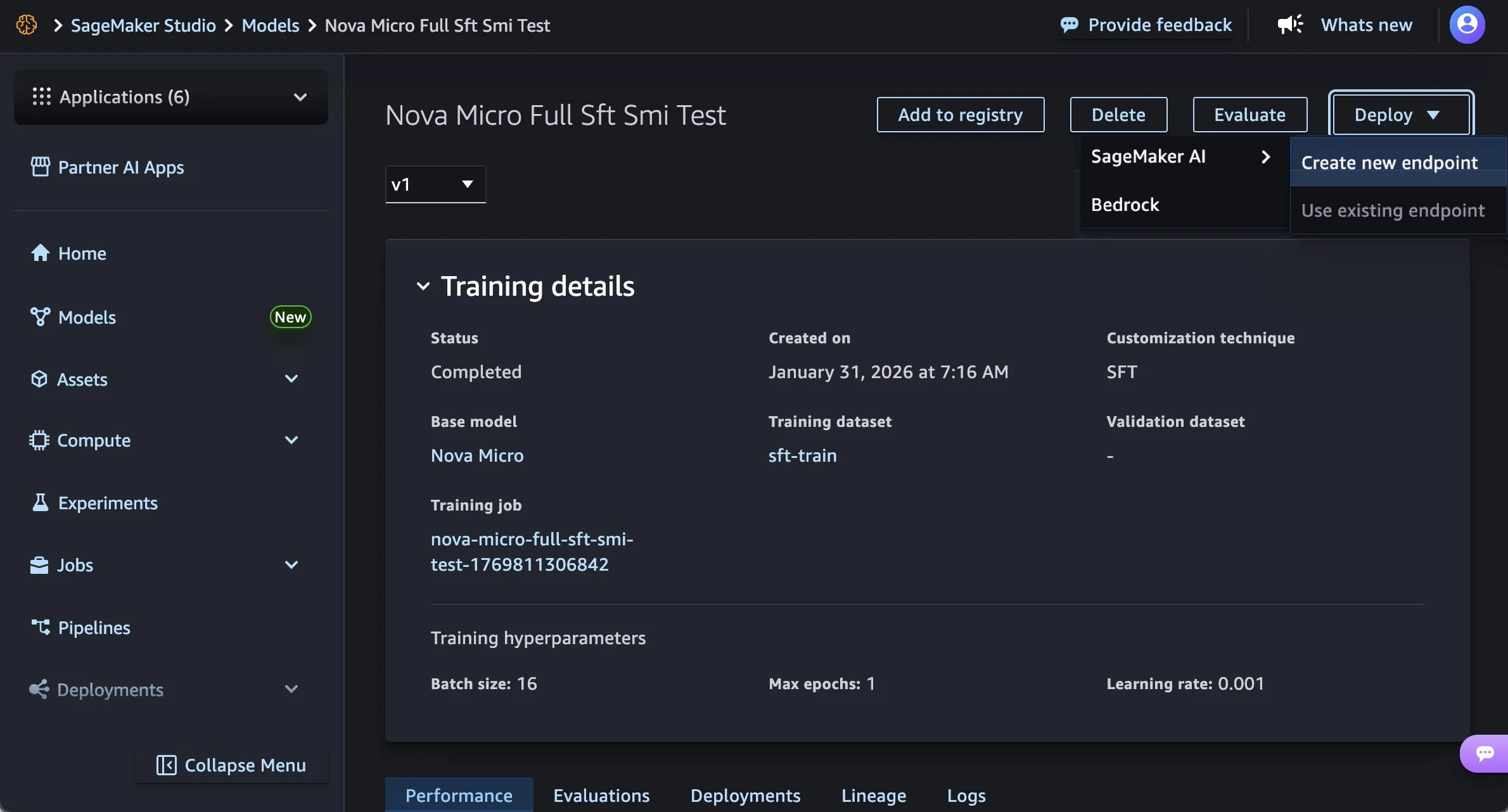 Announcing Amazon SageMaker Inference for custom Amazon Nova models