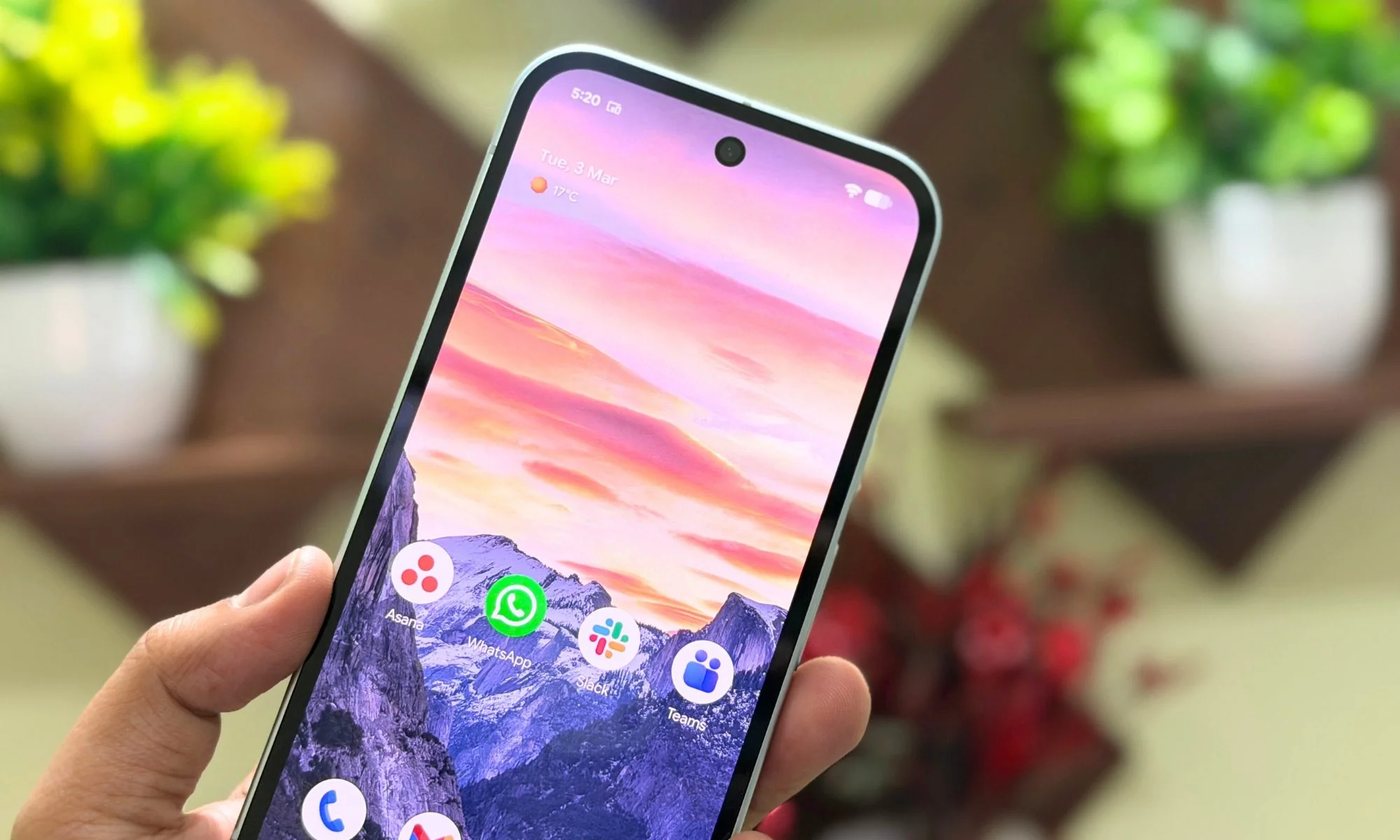 Google Pixel 10a closeup view
